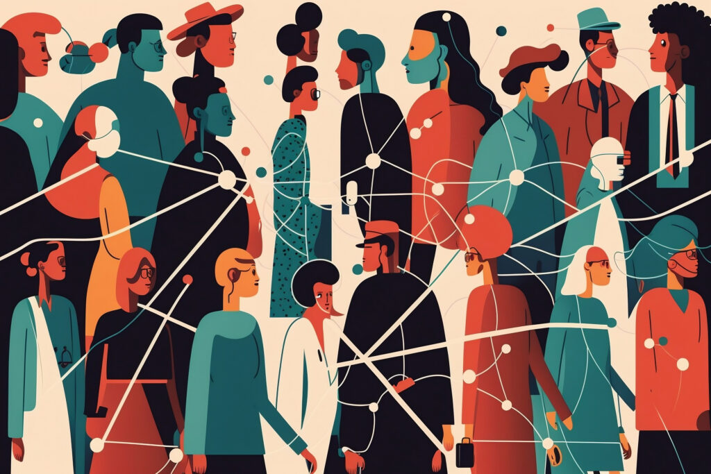 Connected people